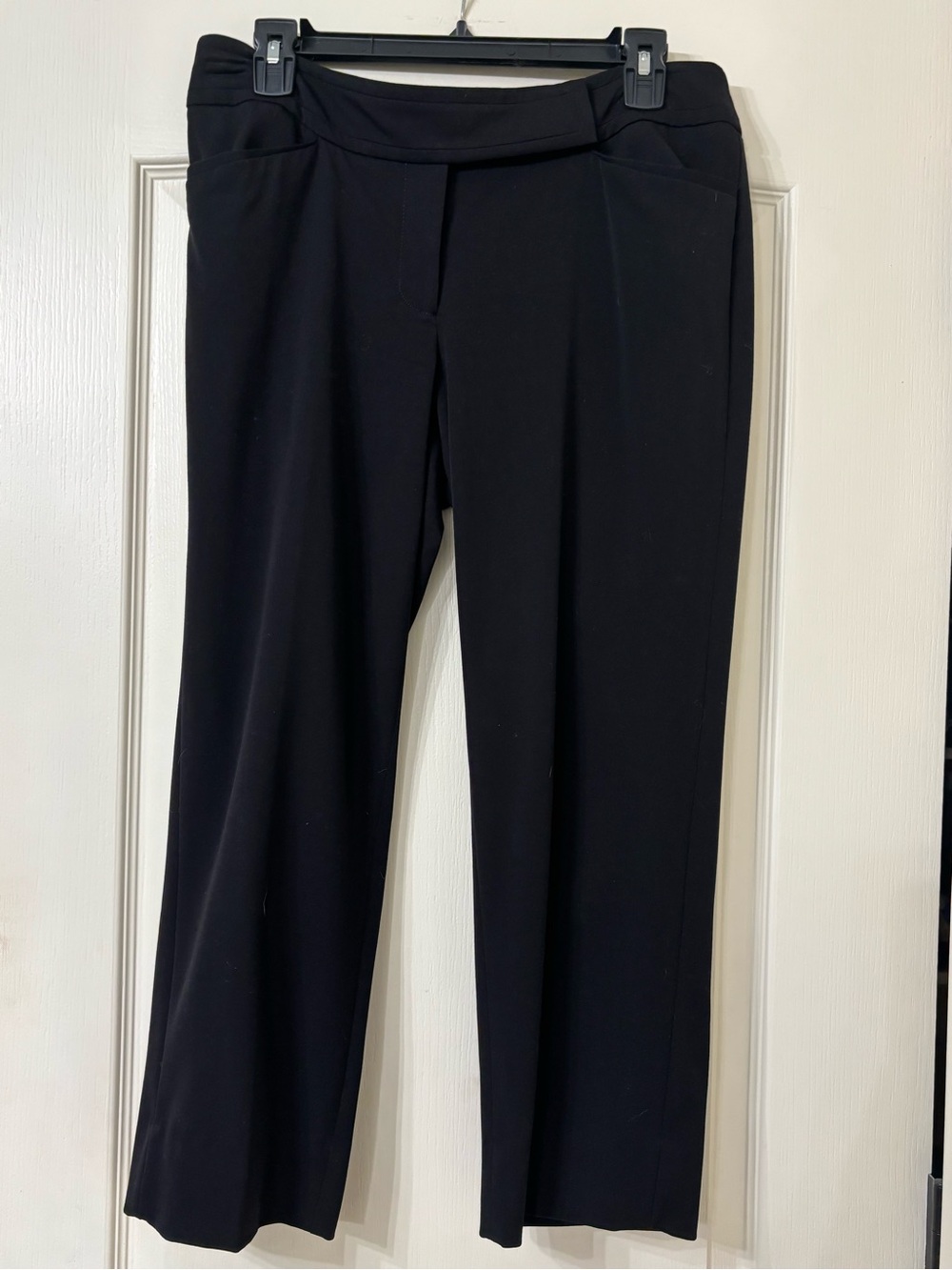 White House Black Market Black Tailored Dress Pants